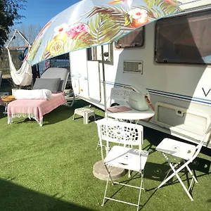 Camping Gardencaravan Near In Area, Gand